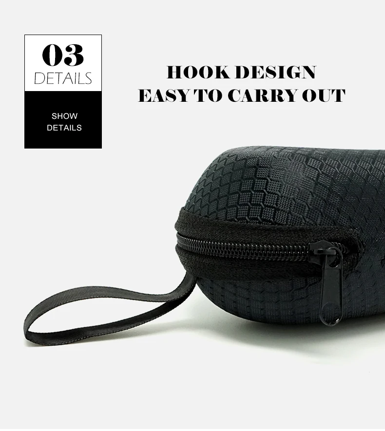 1 (4) MINIMUN Lattice Sunglasses Case High Quality Women Men Glasses Box Zipper Eyewear Cases Eyewear Accessories 