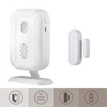 Беспроводной дверной открытый Chime рабочий диапазон-900FT | 36 колокольных мелодий | 4 уровня громкости Новое поступление Мода