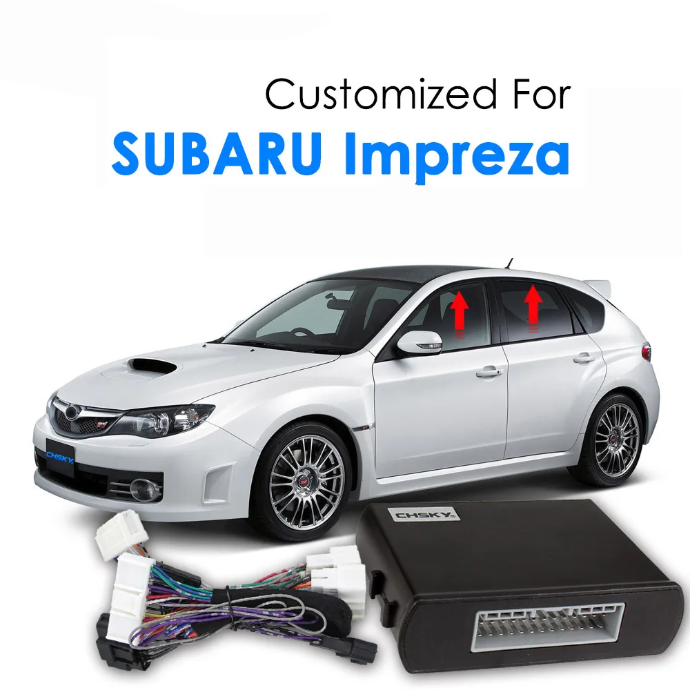

DC 12V Car Power Window Roll Up Closer Special For Subaru Impreza 2009-2012 Auto Four Doors Remotely Close The Windows