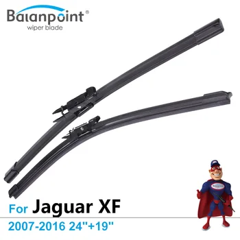 

Wiper Blades For Jaguar XF 2007-2016 24"+19", Set of 2pcs, The Best Windshield Wipers