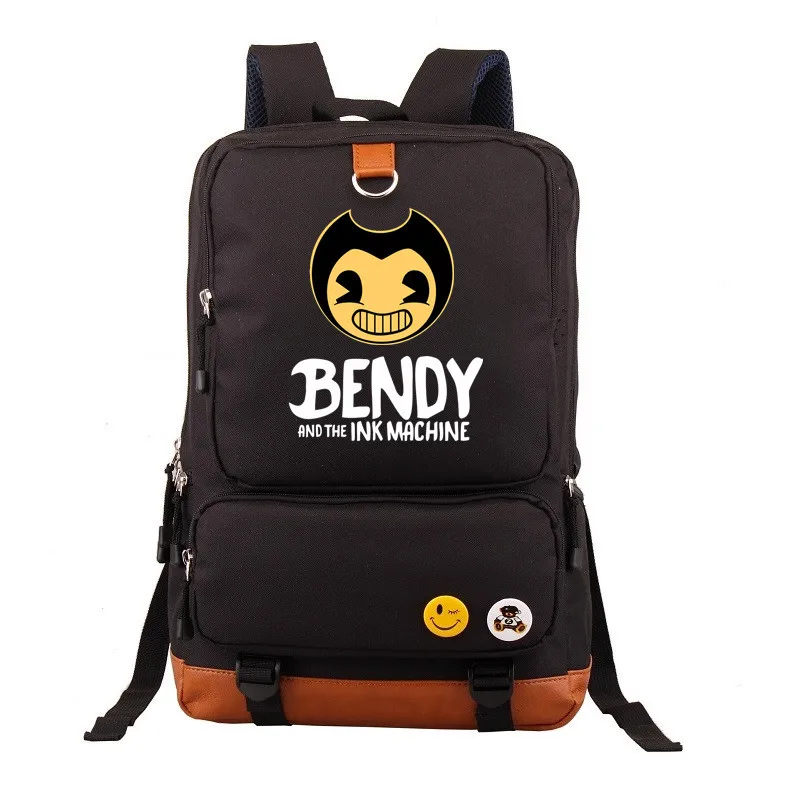 

DIOMO 2018 Bendy and The Ink Machine Backpack for Children School Bags Cartoon Game Backpack Daily School Nylon Backpack