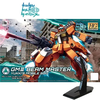 Модель Gundam HG 1/144 Banshee DUILD 00 DIVERS MAGNUM UNICORN Jegan GM DOVEN WOLF Delta Armor Unchained Mobile Suit детские игрушки - Цвет: 3