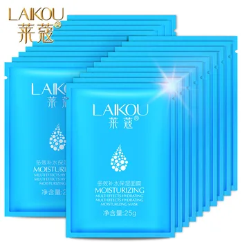 

LAIKOU Hyaluronic Acid Facial Moisturizing Masks Skin Anti Aging Wrinkles Remove Blackheads Face Care Whitening Acne Treatment