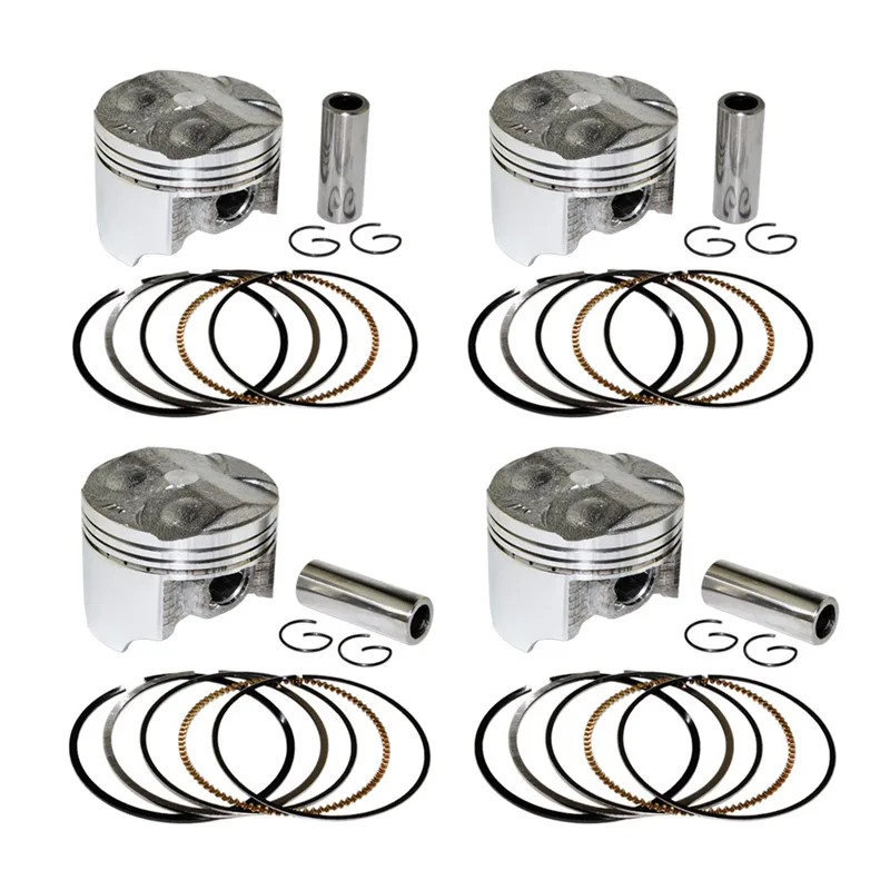 

AHL Motorcycle STD +25 +50 Piston & Piston Ring Kit For CB400 CB-1 VTEC 400 I II III IV CB400SF NC31 NC36 NC39 CBR400 VFR400