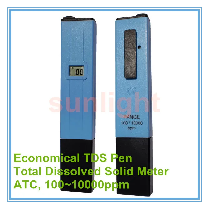 

Wholesale 5pcs/lot Economical TDS Pen,Total Dissolved Solid Meter with ATC function