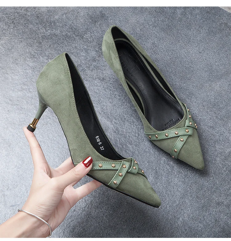 Pompes De Nouvelle Femmes Talons Arrivée Orteils Haute 2018 Mariage Pointu wvgCRtwqx