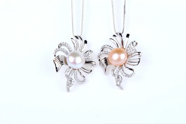 

DIP10 women fine jewelry,925 sterling silver flower pendant ,delicate necklace for beloved women