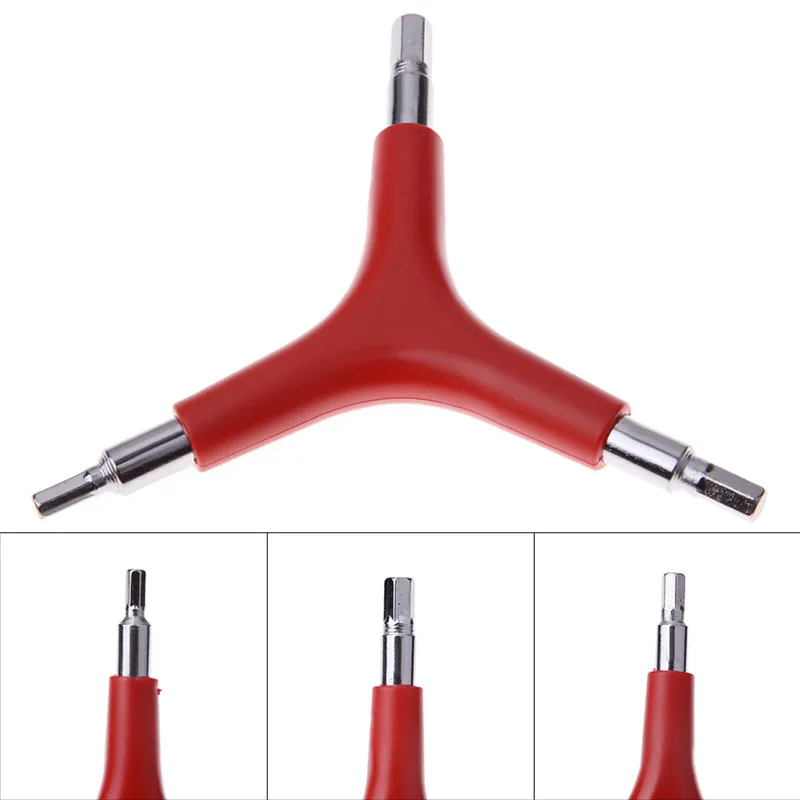 

UpperX 3 Way 4/5/6mm Bicycle Hex Wrench Stainless Steel Cycling Hex Wrench Spanner Bicycle Repair Tools Cycling Accessories