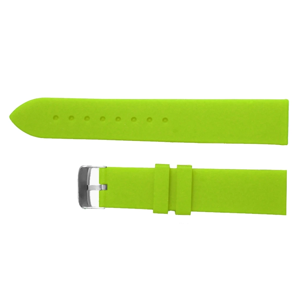 Ремешок для часов WB1086G20JB неоново зеленый цвет 20 мм|watch band strap|band strapwatch |