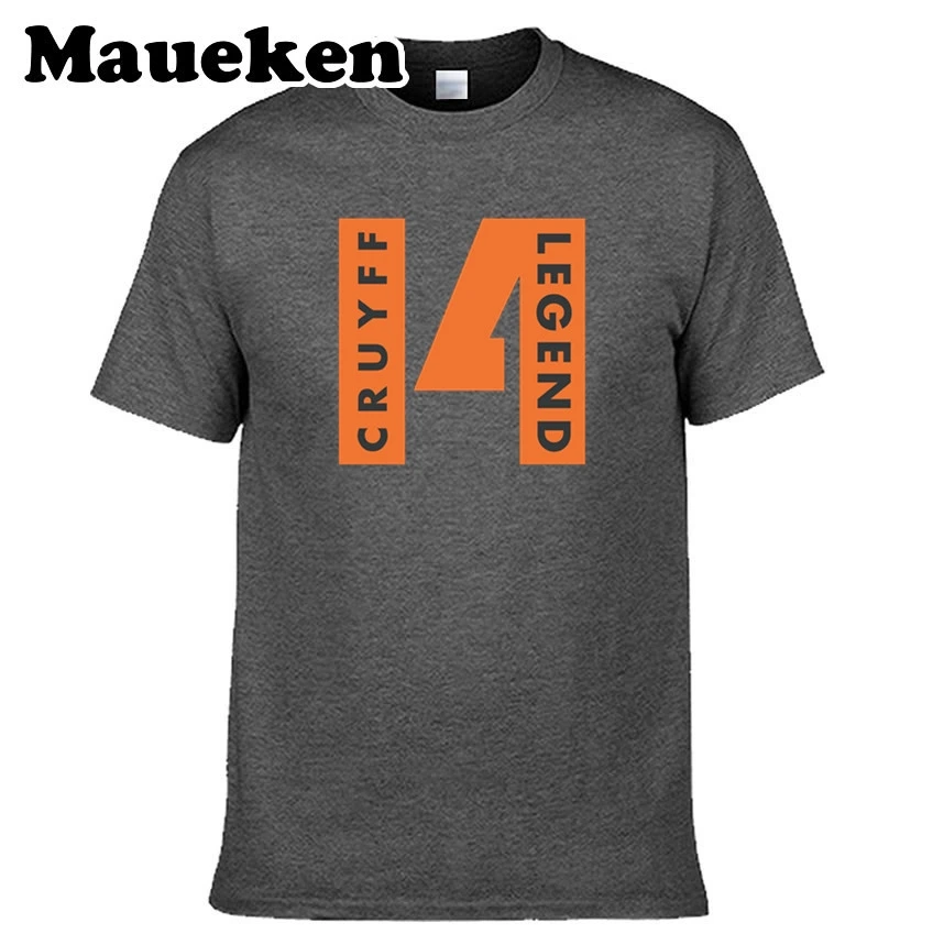 Holandia legenda johan cruyff 14 holland mężczyźni T shirt Holland T Koszula opinii Zakupy online i recenzje dla