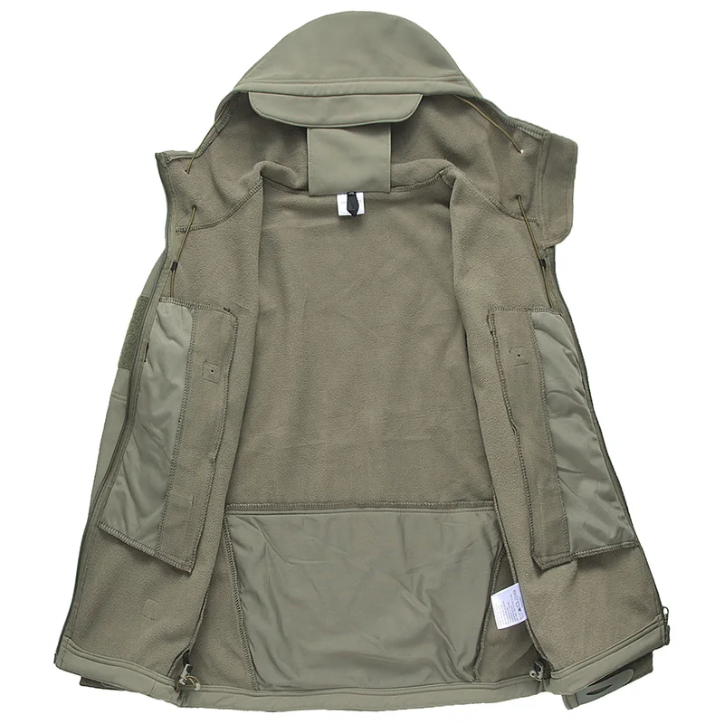 Дропшиппинг брендовая куртка V5.0 Военная Тактическая мужская куртка скрывающаяся Акула кожа мягкая оболочка Водонепроницаемая Мужская ветровка куртка пальто