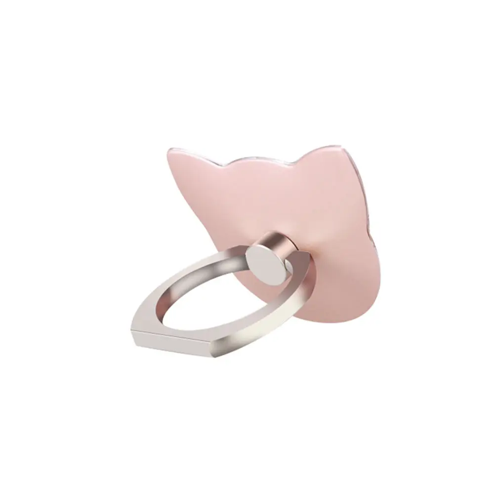 Luxury 360 Degree Finger Ring Cartoon Minnie Head Mobile Phone Smartphone phone Holder Stand 07
