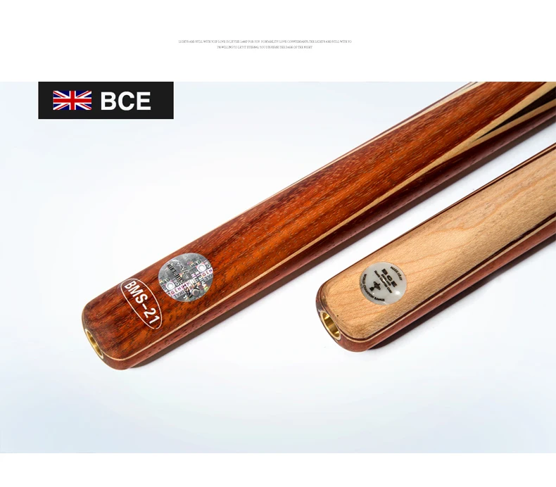 BCE BMS-21 снукер Кии высокого класса бильярдный кий комплект Стик с Чехол с расширением 9,8-10 мм наконечник снукер кия Марка Selby использование
