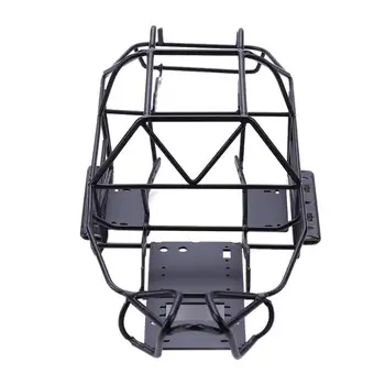

Black Metal Roll Cage Modified Chassis Frame for Axial SCX10II RC Car Fine Details 50*205*155mm