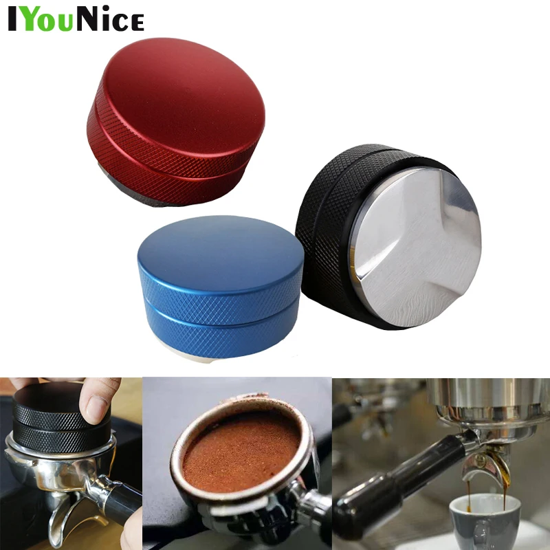 IYouNice Coffee Tamper 58mm Stainless Steel Adjustable Tamper High