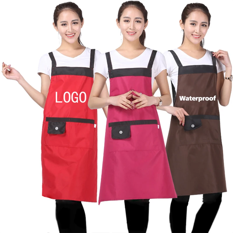 Buy Unisex Waterproof Aprons with Front Pocket Chefs
