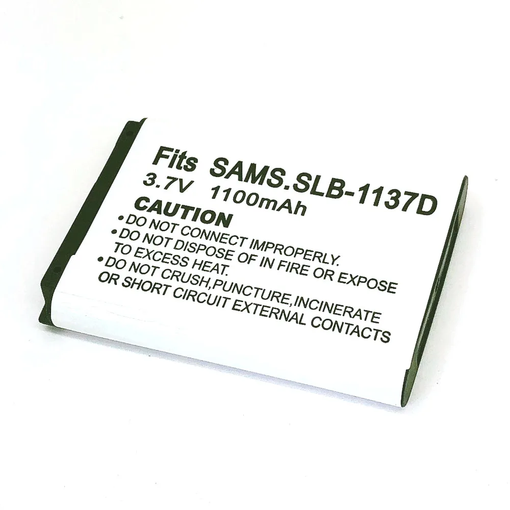 SLB-1137D SLB 1137D SLB1137D Камера Батарея для SAMSUNG L74 i80 NV1 NV24HD NV40 NV100HD TL34HD NV106 HD i85 i100 NV103 NV30