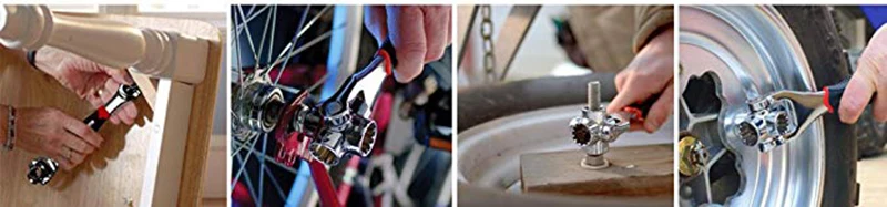 Eiz 48 В 1 динамометрический ключ Мультитул набор ключей Универсальный торцевой ключ 360 градусов Rotatin ручные инструменты шлицевой болт Torx ремонт автомобиля