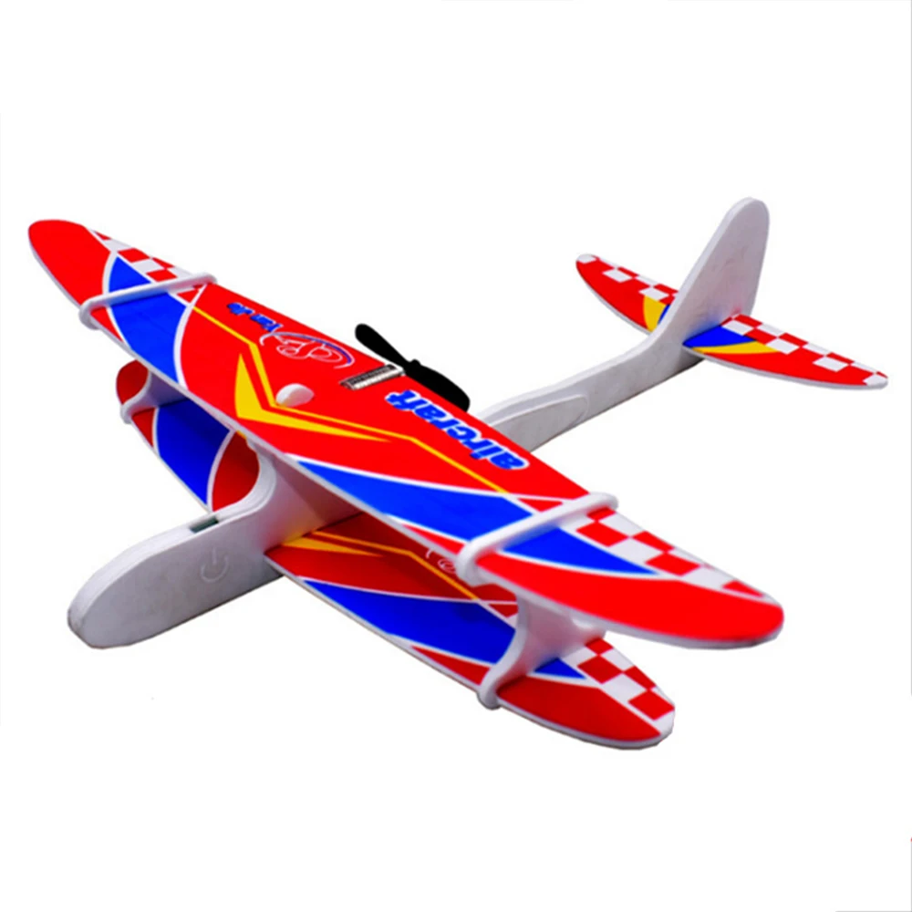 

Electric Hand Throwing Aircraft Glider Yi Fei Resistant To Fall Foam USB Charging Children's Toys Outdoor Sports Toys Lsj006
