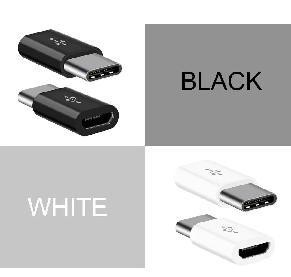 Для samsung Galaxy S10 S10e S9 S8 S7 Edge Plus Note 9 8 A10 A20 A30 A40 A50 A9 USB C 3,0 адаптер Micro USB-Type C для зарядки