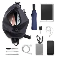 Сумка Анти-Вор сумка через плечо Wateproof USB зарядное устройство сумка 9,7 дюймов для Ipad модная нагрудная сумка для ноутбука