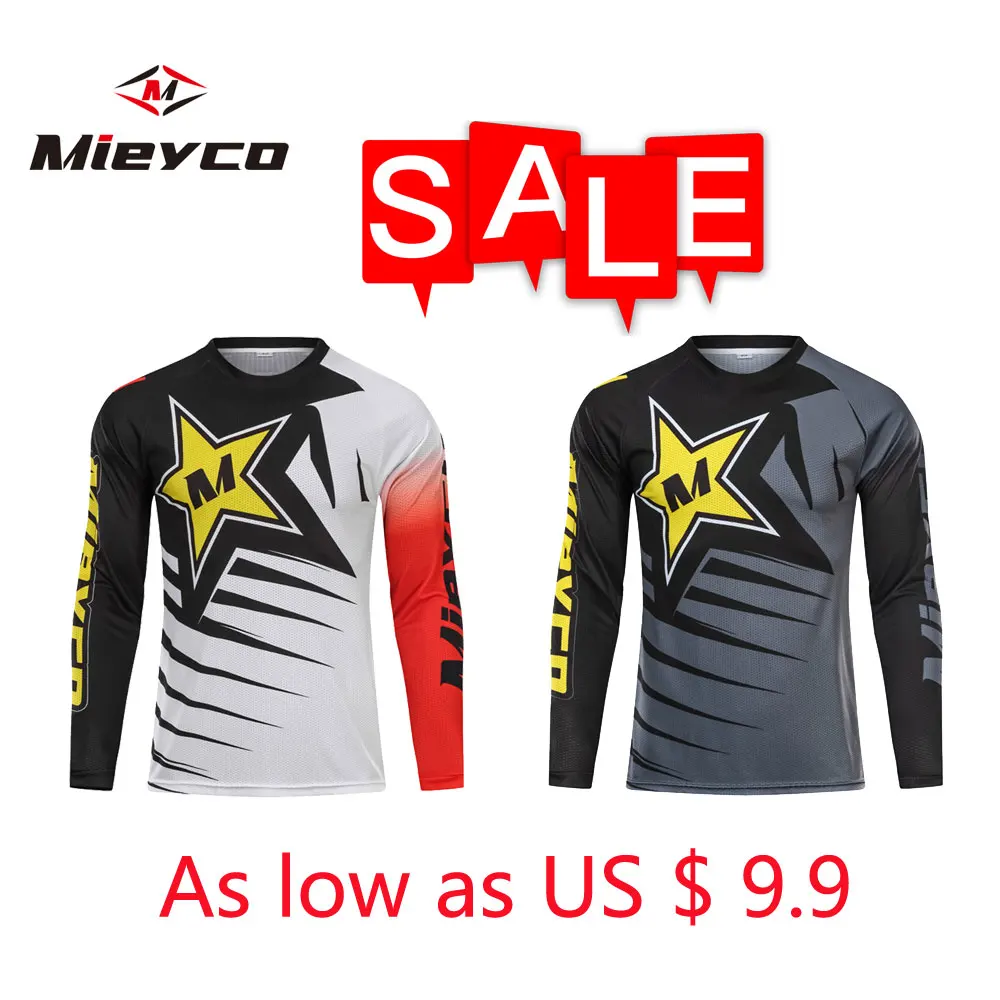 Mieyco Мужская Pro crossmax moto Jersey одежда для горного велосипеда MTB велосипедная футболка DH MX велосипедные рубашки внедорожная одежда для мотокросса