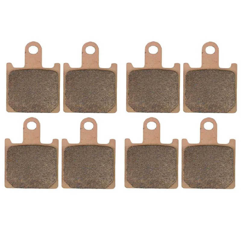 

Motorcycle Parts Front & Rear Brake Pads Kit For KAWASAKI ZX6R ZX-6R ZX 6R ZX600 ZX 600 P/R 2007-2014 Copper Based Sintered