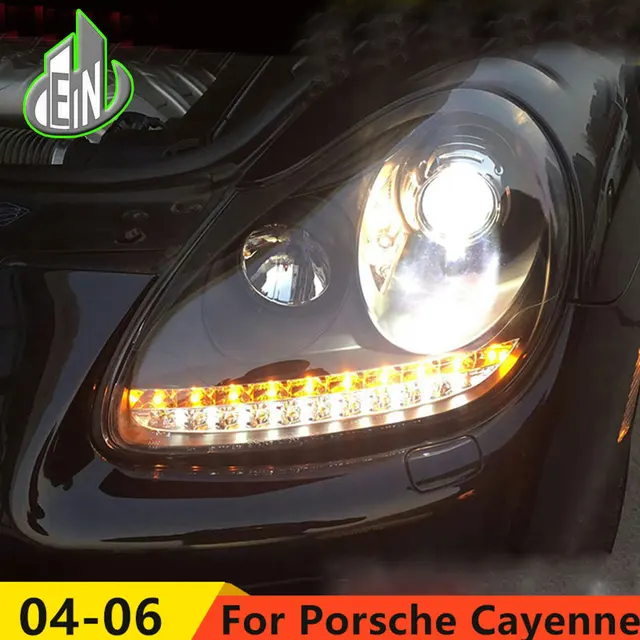 Car Styling For Porsche Cayenne Headlights 2004 2006 Cayenne LED