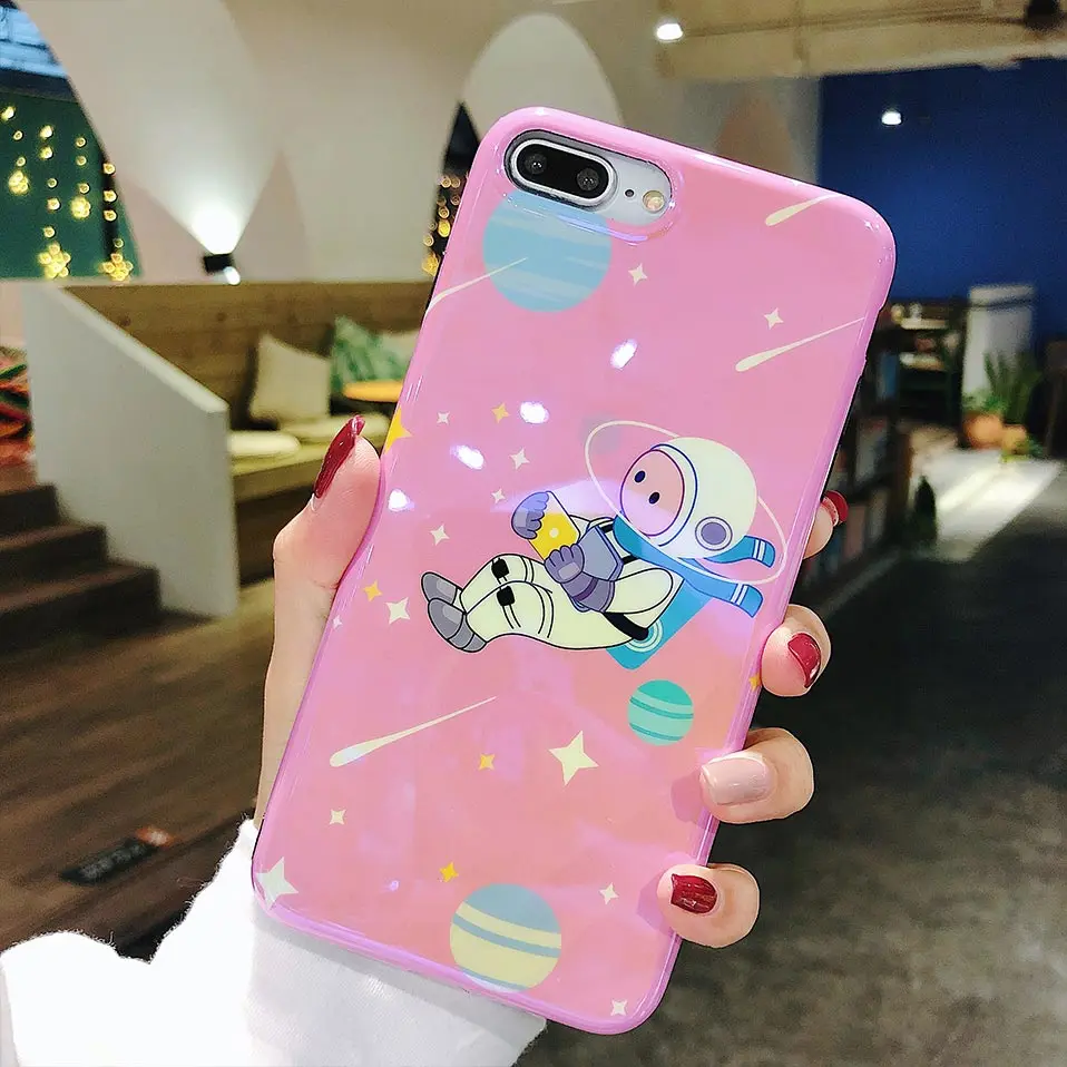 Blu-Ray мультфильм чехол для телефона iPhone 6 6S 7 8 плюс Чехол TPU Funda Чехлы X XS XR MAX Капа |