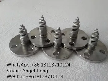

Spiral nozzle for sulfur removal, Cooling Tower Spiral Nozzle with the flange,hollow cone nozzle,whirl jet spiral nozzle