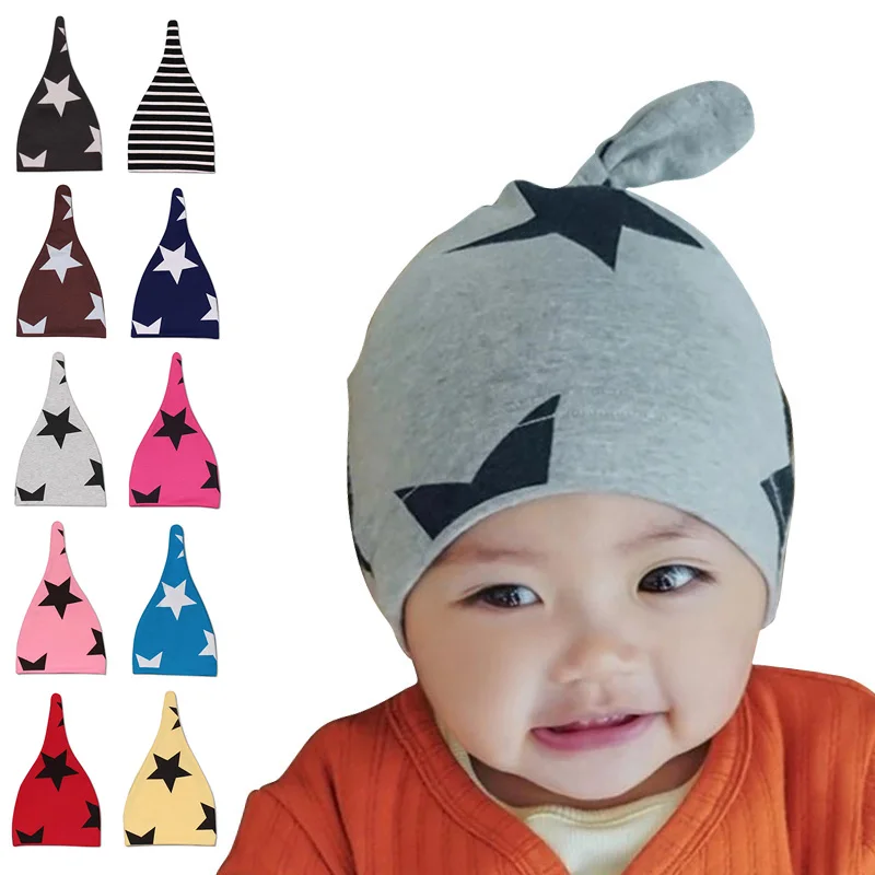 Baby Caps Newborn Girl Spring Autumn Winter New Cotton Soft Hats Baby