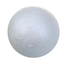 20 X Белый Рождественский декоративный шар, Рождественский модельный крафтовый мяч из пенопласта 7 см
