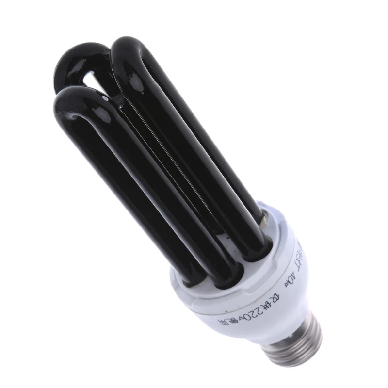 E27 15/20/30/40 Вт УФ ультрафиолетовые Флуоресцентные Blacklight cfl лампочки 220 В