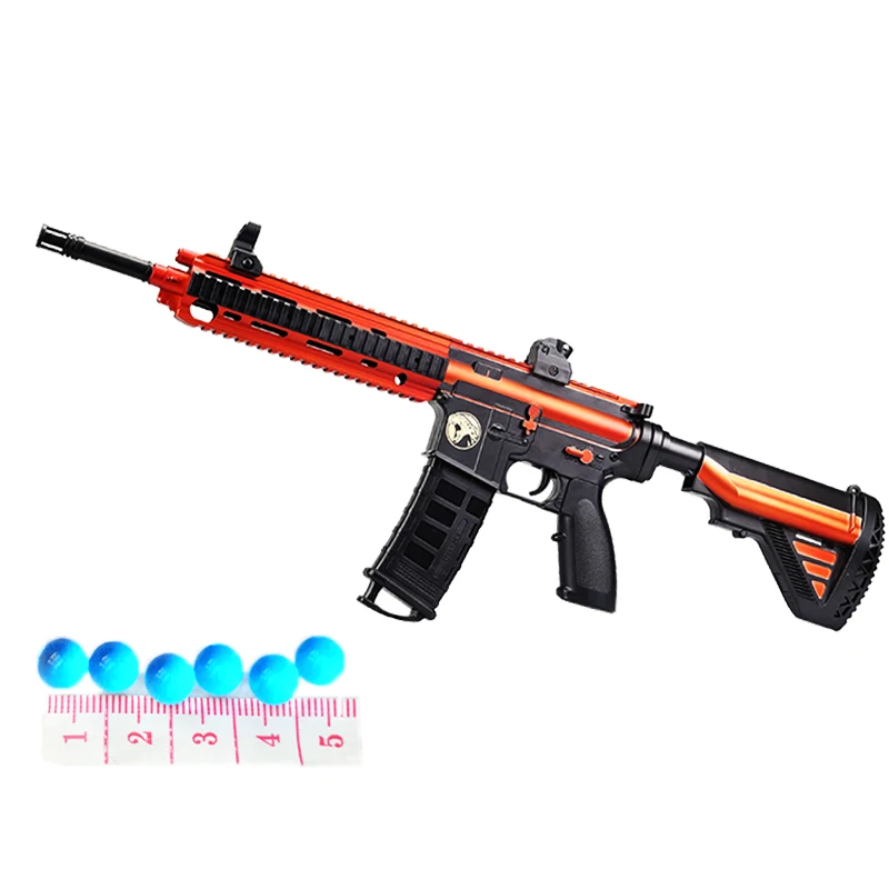Пластик M416 игрушки ружье для детей заряжаемая электрическая автоматическая