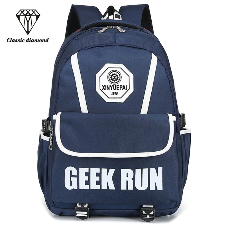 

2018 New Oxford Backpack 15.6Inch Laptop Men and Women Brand Travel Rucksack Female Vintage School Bag bagpack mochila Geek