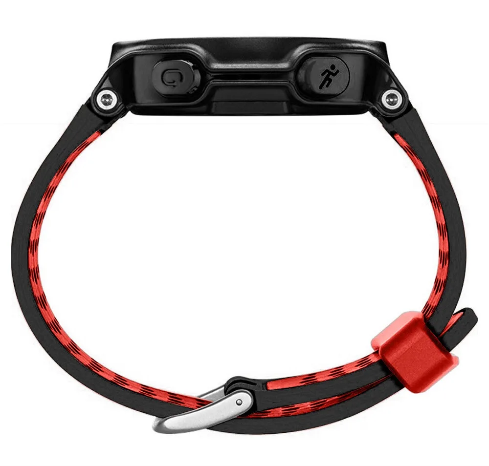 HIPERDEAL запасной ремешок для часов из мягкого силикона Garmin Forerunner 235 15J Прямая