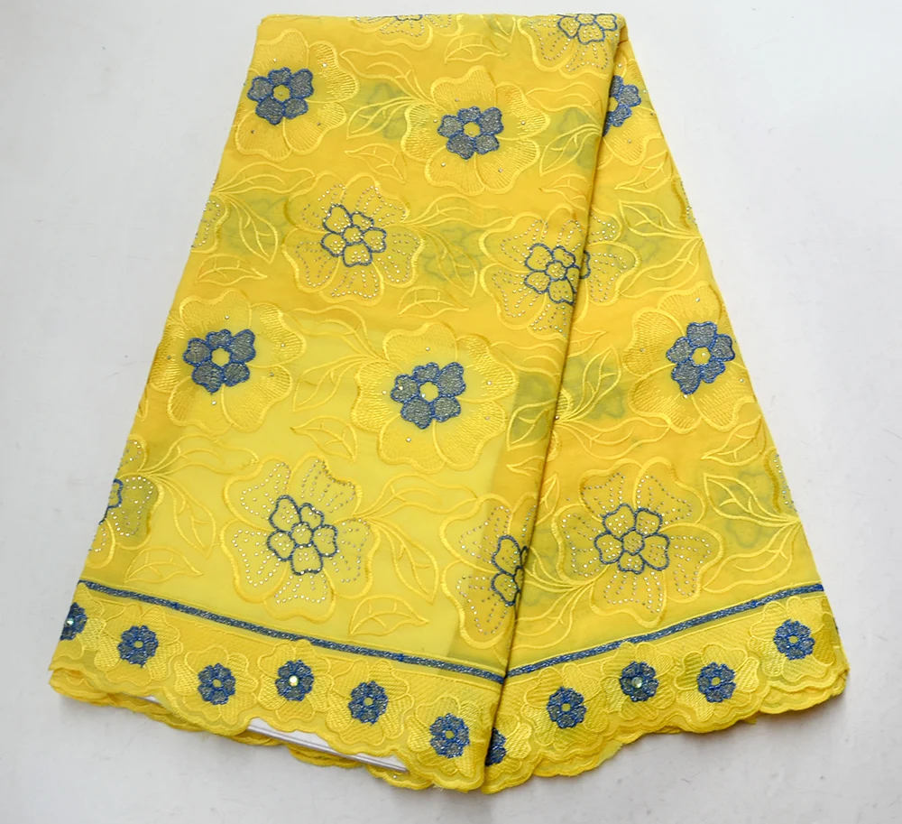 

African Dry Lace Fabrics High Quality For Men Cotton Dry Lace Fabric Swiss Voile With Stones Swiss Voile Lace In Switzerland