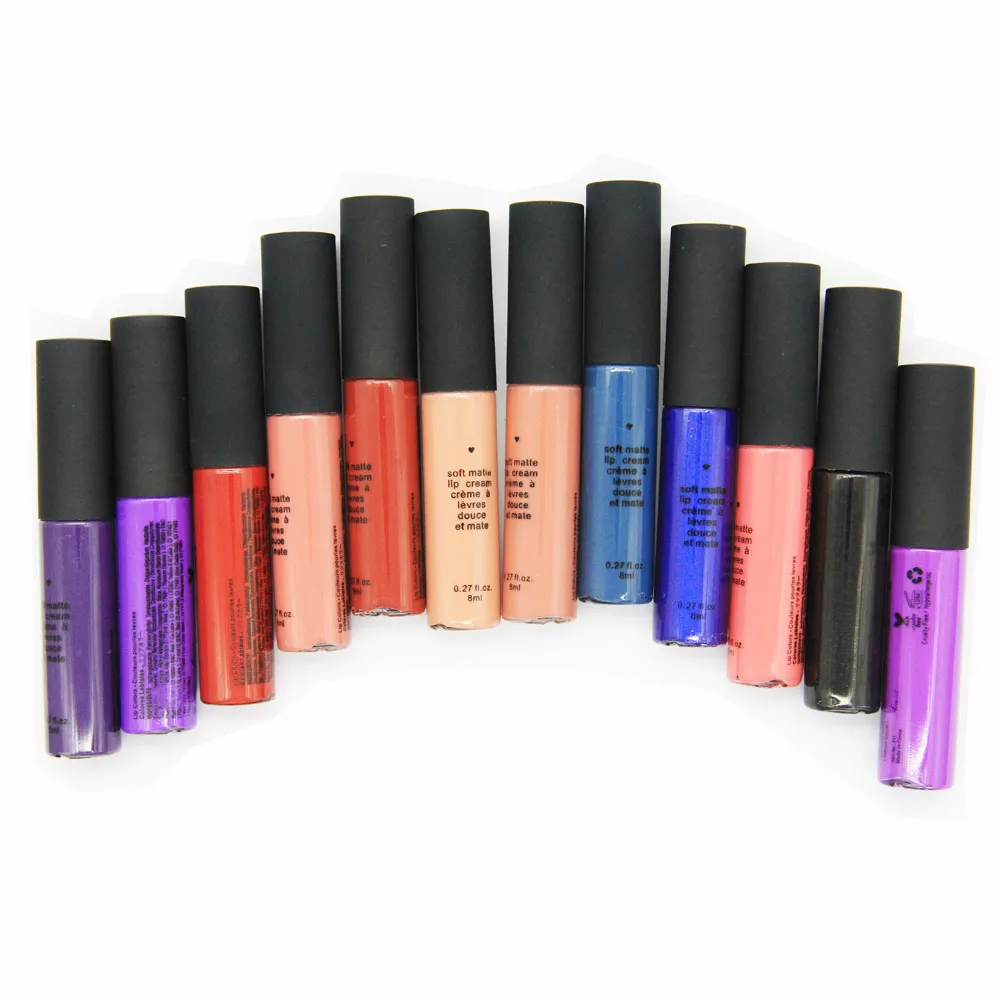

Foonbe Brand 12 Colors Matte Lip Gloss 1 Pcs Women Lips Beauty Makeup Cosmetics Matt Liquid Lipstick Make up Waterproof Lipgloss