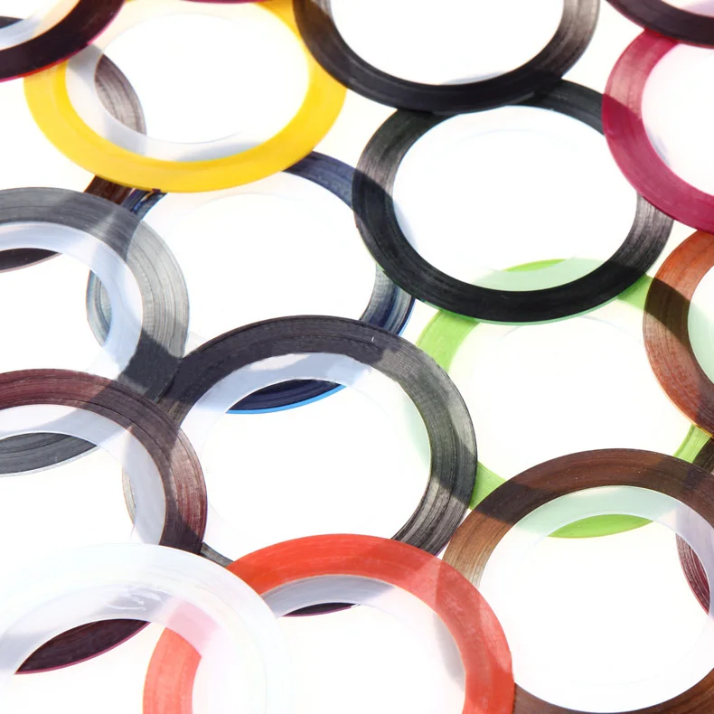 

10 PCS Multi-Color DIY Striping Tape Line Nail Art Decoration Sticker DIY QRD88