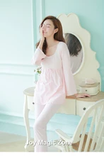 Free shipping L164 New Arrival autumn woman’s home clothing pajama set, long sleeve sleep set, princess sleepwear