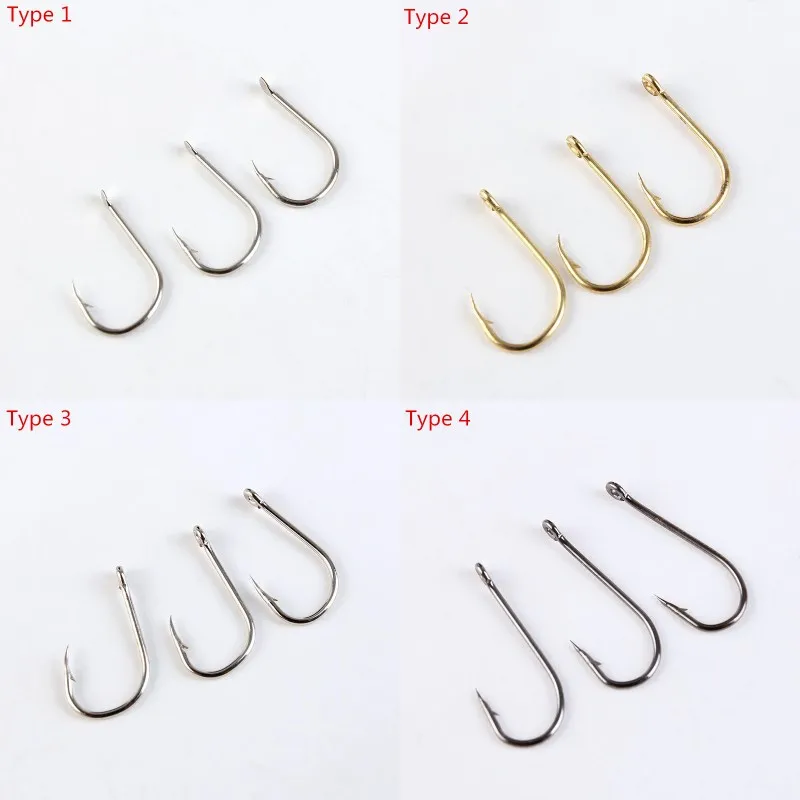

70Pcs 10 Sizes Fishhook with Plastic Box 3#-12# Carp Jig Big Hook Treble Hooks Fishing Tackle Salmon Fishing Hooks H150051C