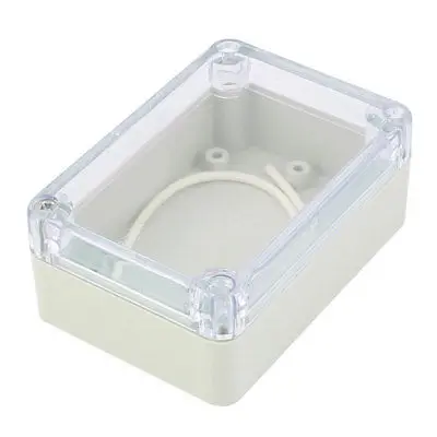 

83 x 58 x 33mm transparent cover dustproof and waterproof IP65 plastic case DIY junction box