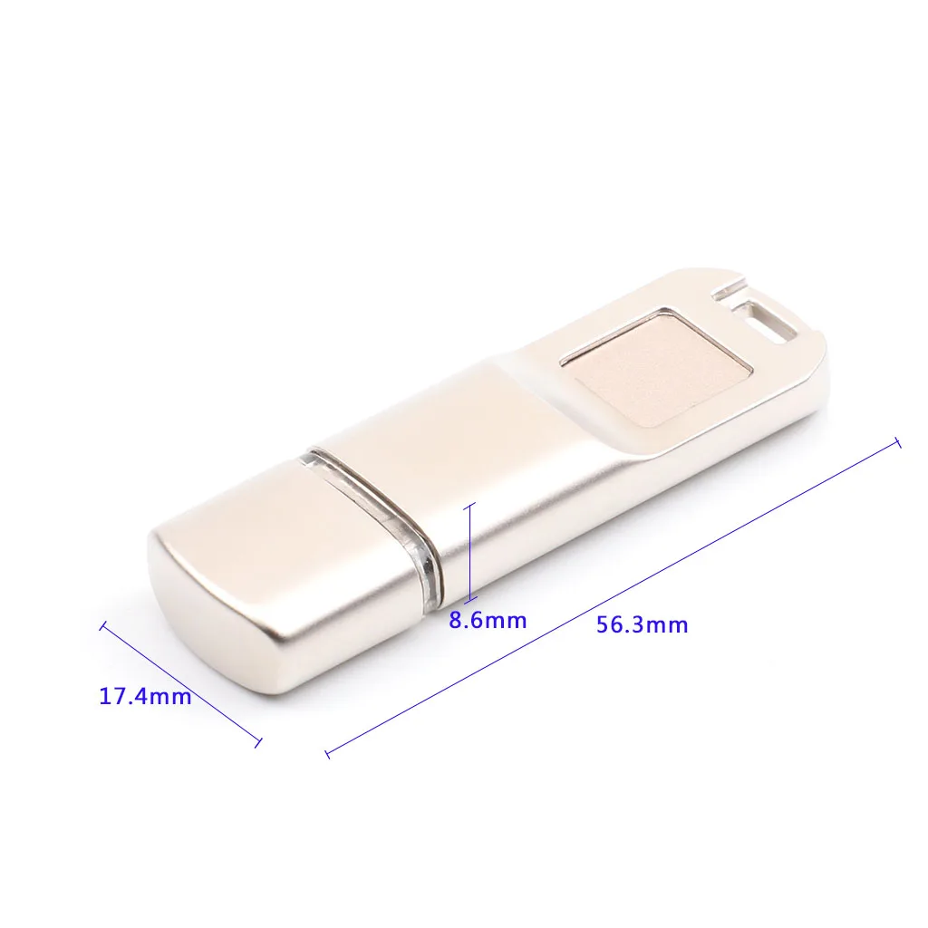 USB Смарт флеш-накопитель U диск ручка ключ отпечаток пальца зашифрованный USB карта памяти