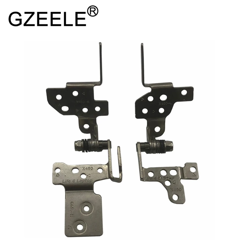 Петли для ЖК экрана GZEELE Asus K450CC K450JB K450JF K450JN K450LA K450LB X450CA X450EA X450VP X450EP X450JB X450 левая и