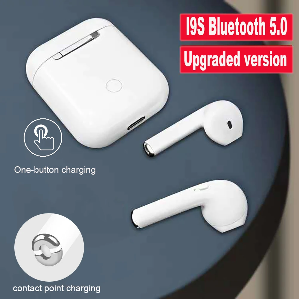 

New i9s TWS Earbud Wireless mini Bluetooth 5.0 Earphone Wireless Earphones Headset Earphone For All Smart Andorid phone Headset