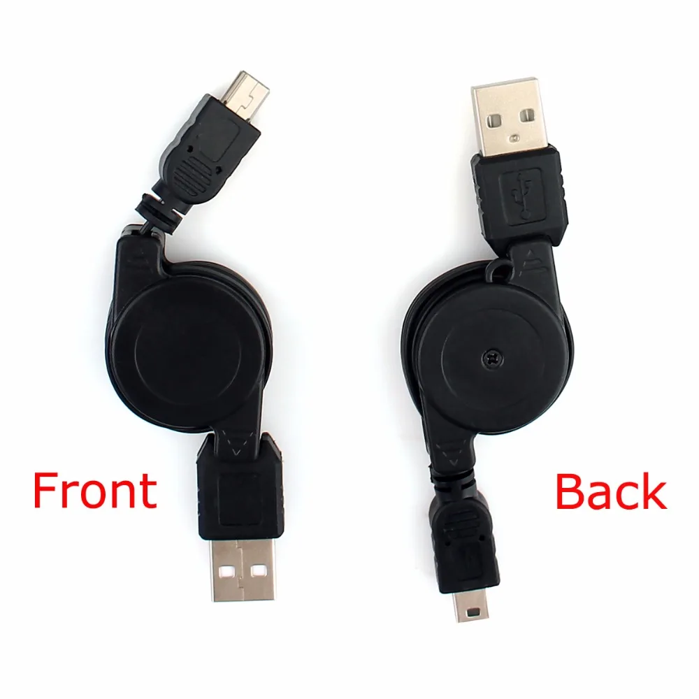 RETEKESS 0 7 м Регулируемая Длина выдвижной мини USB зарядный кабель для