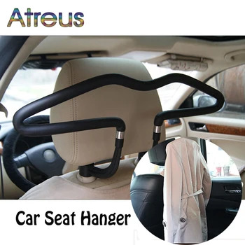 

Atreus 1Pcs Car headrest stainless steel hanger for Nissan Juke X-trail Qashqai Opel Astra J H G Insignia Kia RIO Ceed Sorento