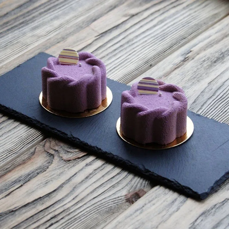 SHENHONG 6 отверстий цветок силиконовый торт мусс плесень 3D DIY Дизайн Moule выпечки Кекс желе пудинг печенье Маффин плесень