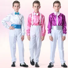 10 комплектов) костюмы для мальчиков, ученик для выступления детская одежда хор take 10 июня, детская одежда для выступлений для мальчиков