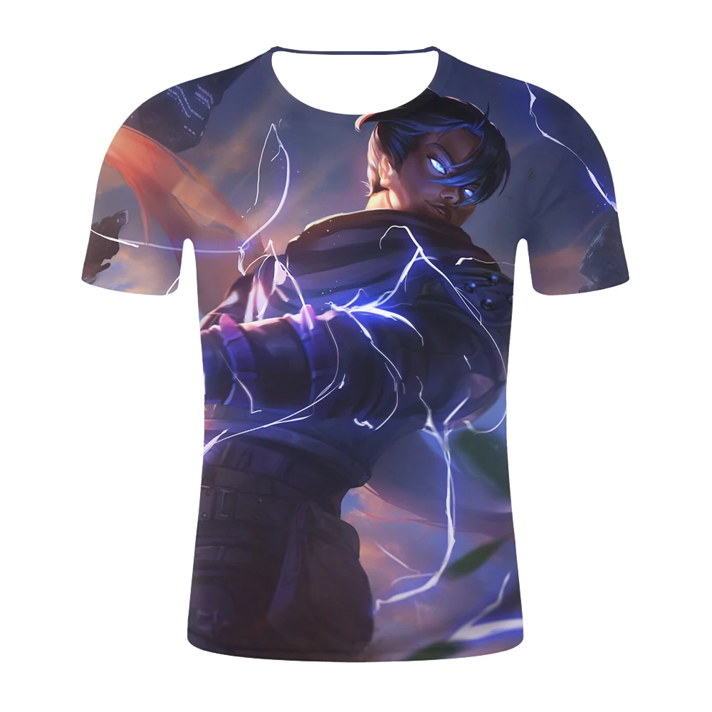 

2019 New design t shirt men/women Apex Legends marvel Avengers Endgame 3D print t-shirts Short sleeve Harajuku style tshirt tops